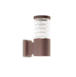Applique Da Esterno-Ideal Lux Tronco ap1 applique da esterno marrone ip44 e27
