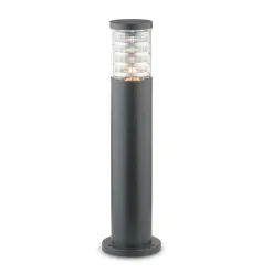 Lampioni Da Giardino-Ideal Lux Tronco pt1 h60 lampioncino antracite da giardino ip65 per esterni