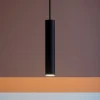 Lampade A Sospensione-Ideal Lux Tube sp d6 lampada a sospensione led 3000k nera
