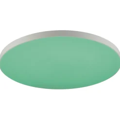 Plafoniere Moderne-Eglo Turcona z plafoniera moderna tonda led rgb da 2700k a 6500k controllo remoto app