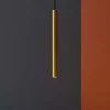 Lampade A Sospensione-Ideal Lux Ultrathin sp d040 round lampada a sospensione oro led
