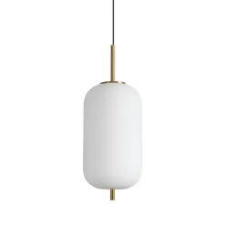 Lampade A Sospensione-Ideal Lux Umile-2 sp1 lampada a sospensione moderna vetro led 3000k
