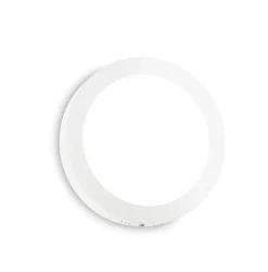 Plafoniere Moderne-Ideal Lux Universal pl d17 round 4000k plafoniera da cucina bianca