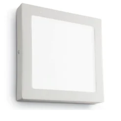 Plafoniere Moderne-Ideal Lux Universal pl d30 square plafoniera per cucina 24w 3000k bianca