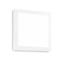 Plafoniere Moderne-Ideal Lux Universal pl d40 square plafoniera led 36w 3000k bianca quadrata