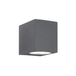 Applique Da Esterno-Ideal Lux Up ap1 applique cubo da esterno antracite