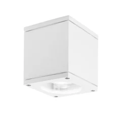 Plafoniere Da Esterno-Perenz Illuminazione Up perenz faretto per balcone esterno bianco ip65 gx53