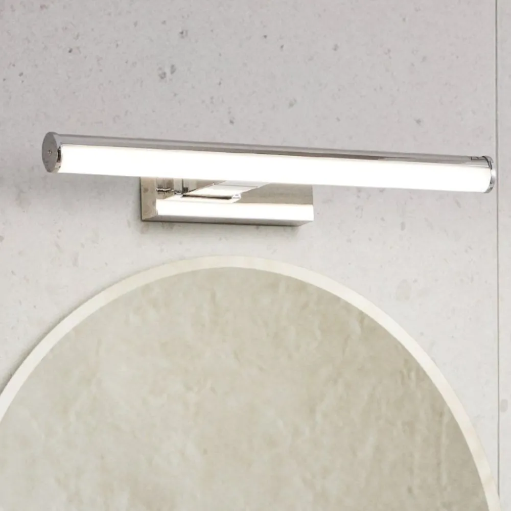 Applique Da Bagno-Eglo Vadumi applique per specchio da bagno colore cromo led 4000k ip44
