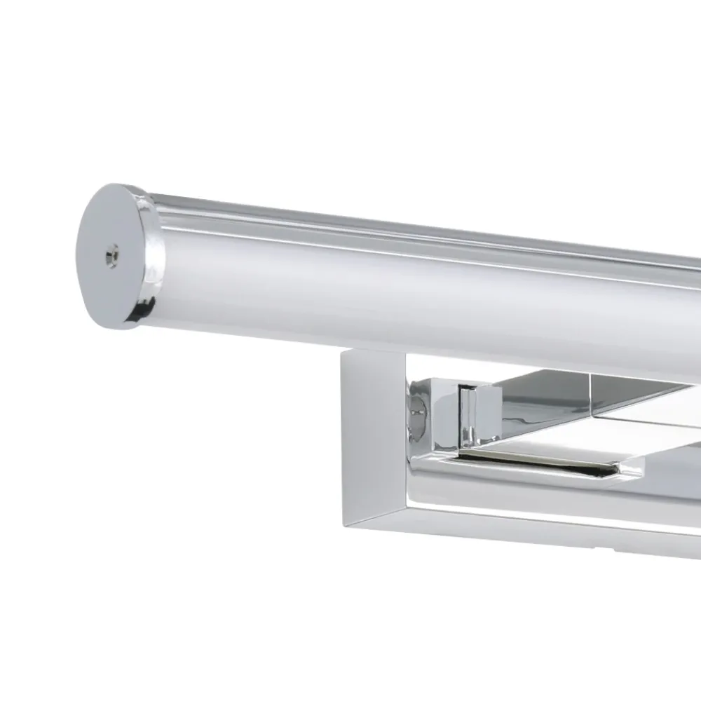 Applique Da Bagno-Eglo Vadumi applique per specchio da bagno colore cromo led 4000k ip44