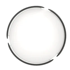 Plafoniere Moderne-Eglo Valcasotto plafoniera da cucina moderna rotonda led 24w 3000k