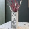 Soprammobili Moderni-Bongelli Preziosi Vaso moderno cuori grigio