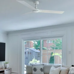 Ventilatori Da Soffitto-Selezionato da Mazzolaluce Ventilatore a pale bianco da soffitto 28mq