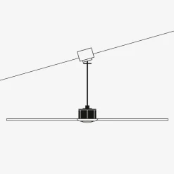 Ventilatori Da Soffitto-Selezionato da Mazzolaluce Ventilatore a pale bianco da soffitto con telecomando 39mq