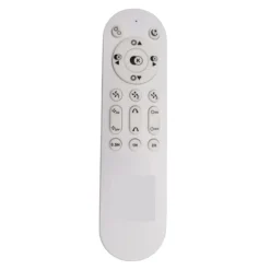 Ventilatori Da Soffitto-Selezionato da Mazzolaluce Ventilatore a pale da soffitto bianco con luce silenzioso 18mq