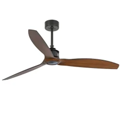 Ventilatori Da Soffitto-Selezionato da Mazzolaluce Ventilatore a pale effetto legno da soffitto 17mq