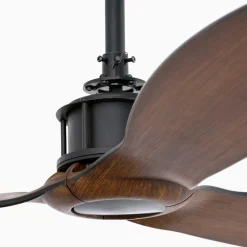 Ventilatori Da Soffitto-Selezionato da Mazzolaluce Ventilatore a pale effetto legno da soffitto 17mq