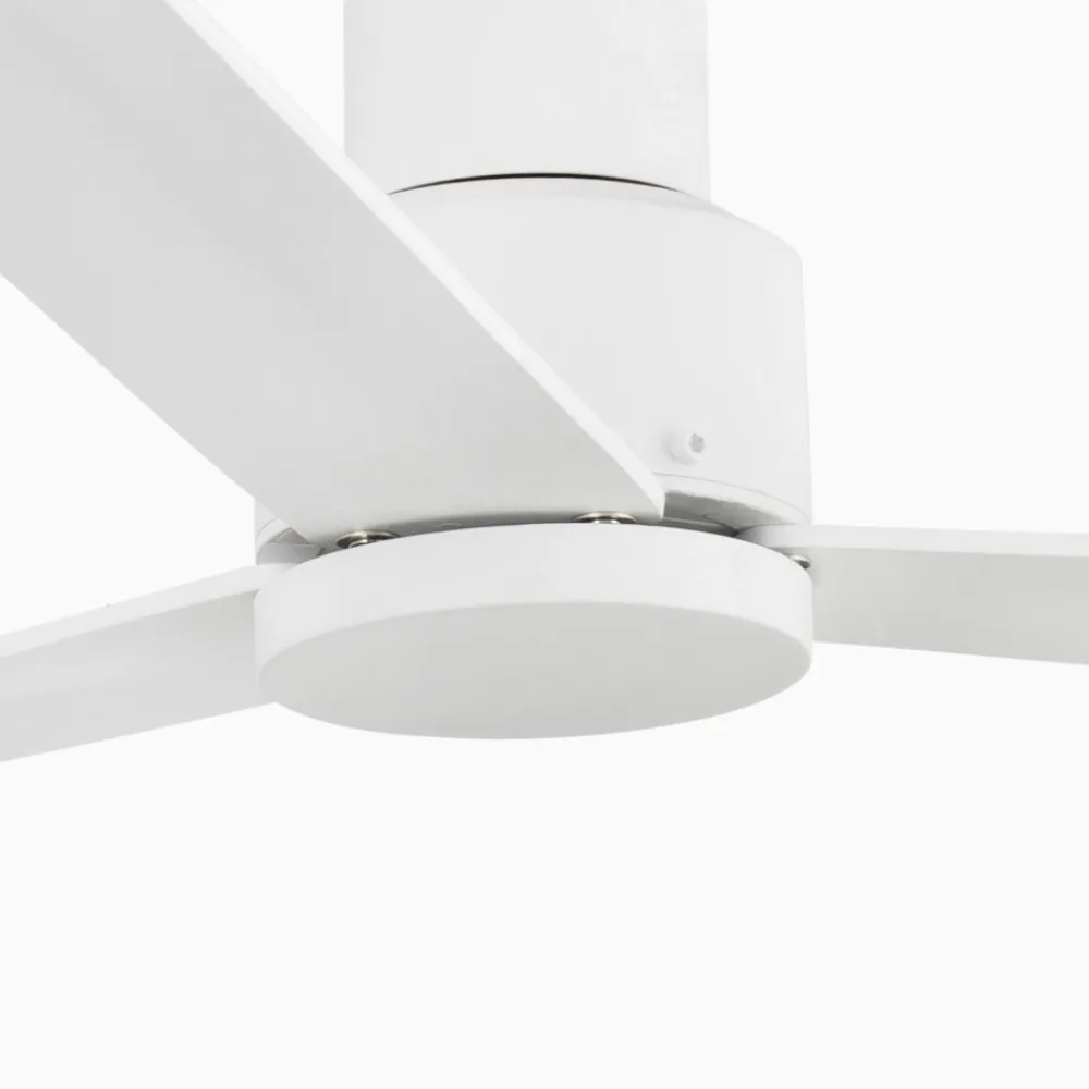 Ventilatori Da Soffitto-Selezionato da Mazzolaluce Ventilatore a pale 18mq da soffitto bianco con telecomando