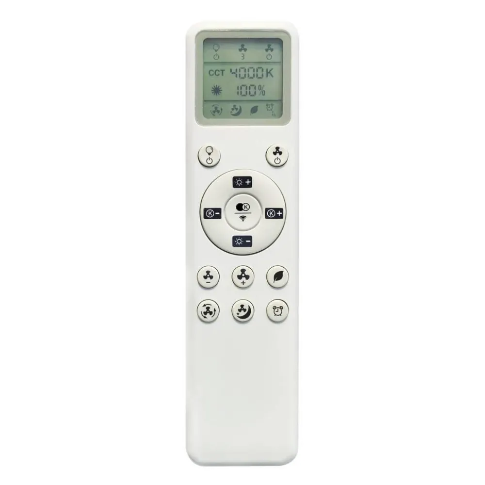 Ventilatori Da Soffitto-Selezionato da Mazzolaluce Ventilatore a plafoniera con led bianco cct dimmerabile app e telecomando 13mq