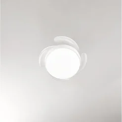 Ventilatori Da Soffitto-Selezionato da Mazzolaluce Ventilatore a plafoniera con telecomando bianco da soffitto con luce 20mq