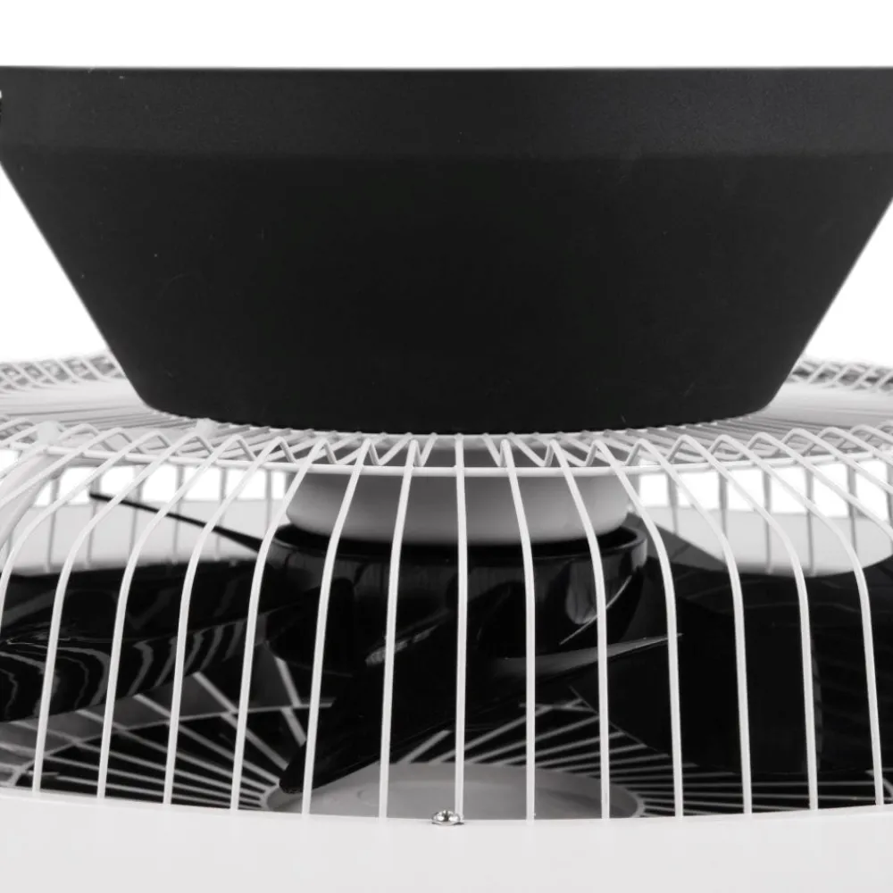 Ventilatori Da Soffitto-Selezionato da Mazzolaluce Ventilatore a plafoniera da soffitto nero silenzioso con luce
