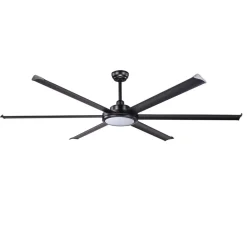 Ventilatori Da Soffitto-Selezionato da Mazzolaluce Ventilatore a soffitto con luce a pale nero con telecomando 39mq