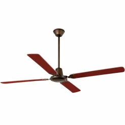 Ventilatori Da Soffitto-Selezionato da Mazzolaluce Ventilatore a soffitto con pale in legno 28mq