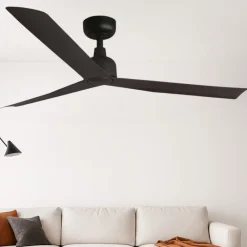 Ventilatori Da Soffitto-Selezionato da Mazzolaluce Ventilatore a soffitto da esterno 17mq a pale marrone