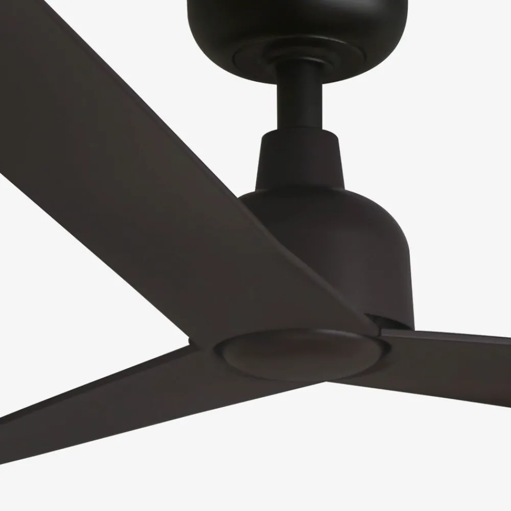 Ventilatori Da Soffitto-Selezionato da Mazzolaluce Ventilatore a soffitto da esterno 17mq a pale marrone