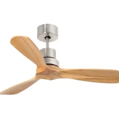 Ventilatori Da Soffitto-Selezionato da Mazzolaluce Ventilatore a soffitto 13mq pale di legno pino
