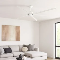 Ventilatori Da Soffitto-Selezionato da Mazzolaluce Ventilatore bianco da soffitto 39mq a pale