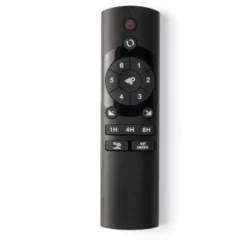 Ventilatori Da Soffitto-Selezionato da Mazzolaluce Ventilatore da soffitto a pale nero grigio 28mq silenzioso