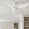Ventilatori Da Soffitto-Selezionato da Mazzolaluce Ventilatore da soffitto bianco ambienti 20mq con telecomando