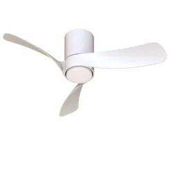 Ventilatori Da Soffitto-Selezionato da Mazzolaluce Ventilatore da soffitto bianco led cct ambienti 13mq telecomando