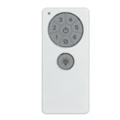Ventilatori Da Soffitto-Selezionato da Mazzolaluce Ventilatore da soffitto bianco 28mq con luce silenzioso