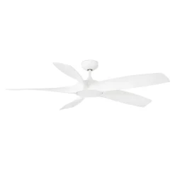 Ventilatori Da Soffitto-Selezionato da Mazzolaluce Ventilatore da soffitto bianco 28mq con luce silenzioso