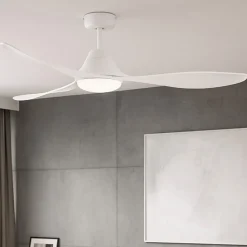 Ventilatori Da Soffitto-Selezionato da Mazzolaluce Ventilatore da soffitto con led 3000k motore dc app tuya smart 28mq