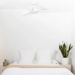 Ventilatori Da Soffitto-Selezionato da Mazzolaluce Ventilatore da soffitto con luce bianco telecomando 28mq