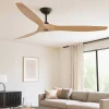 Ventilatori Da Soffitto-Selezionato da Mazzolaluce Ventilatore da soffitto con pale in legno 28mq silenzioso