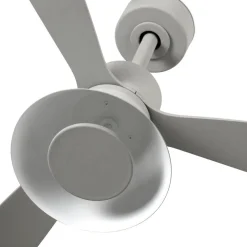 Ventilatori Da Soffitto-Selezionato da Mazzolaluce Ventilatore da soffitto grigio con led cct app tuya motore silenzioso 28mq