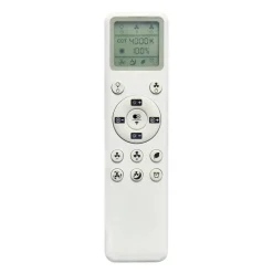 Ventilatori Da Soffitto-Selezionato da Mazzolaluce Ventilatore da soffitto led cct 13mq inverter bianco e legno con telecomando
