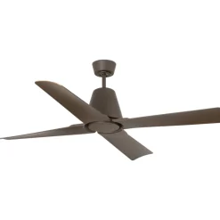 Ventilatori Da Soffitto-Selezionato da Mazzolaluce Ventilatore da soffitto marrone ip44 per esterno 13-18mq