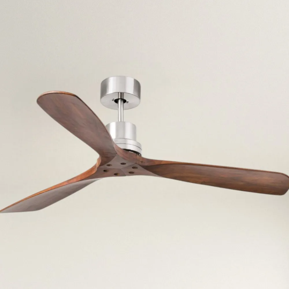 Ventilatori Da Soffitto-Selezionato da Mazzolaluce Ventilatore da soffitto 28mq con pale in legno