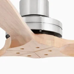 Ventilatori Da Soffitto-Selezionato da Mazzolaluce Ventilatore da soffitto 28mq pale di legno pino