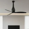 Ventilatori Da Soffitto-Selezionato da Mazzolaluce Ventilatore da soffitto nero smart app stanze 17mq motore dc silenzioso