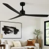 Ventilatori Da Soffitto-Selezionato da Mazzolaluce Ventilatore da soffitto nero 28mq smart app motore dc