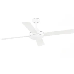 Ventilatori Da Soffitto-Selezionato da Mazzolaluce Ventilatore da soffitto pale smart app tuya bicolore bianco legno 28mq
