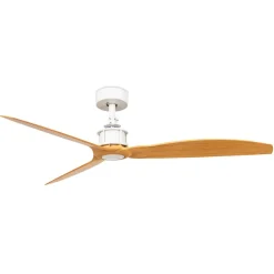 Ventilatori Da Soffitto-Selezionato da Mazzolaluce Ventilatore da soffitto per camera da letto legno chiaro 17mq app