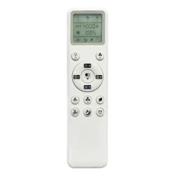 Ventilatori Da Soffitto-Selezionato da Mazzolaluce Ventilatore da soffitto per cameretta bianco luce led cct con telecomando 13mq