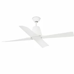 Ventilatori Da Soffitto-Selezionato da Mazzolaluce Ventilatore da soffitto per esterno ip44 bianco 13-17mq smart app