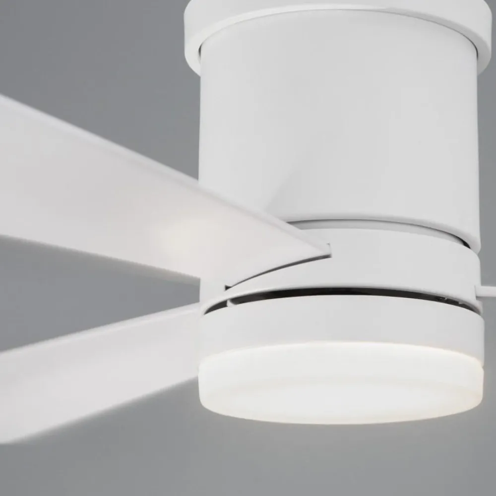 Ventilatori Da Soffitto-Selezionato da Mazzolaluce Ventilatore da soffitto tre pale bianco con luce telecomando